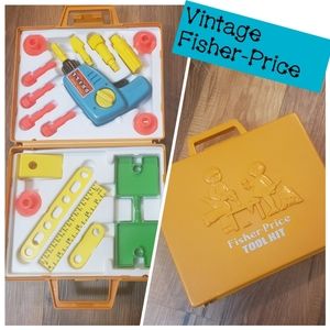 Vintage Fisher Price 1977 Tool Kit